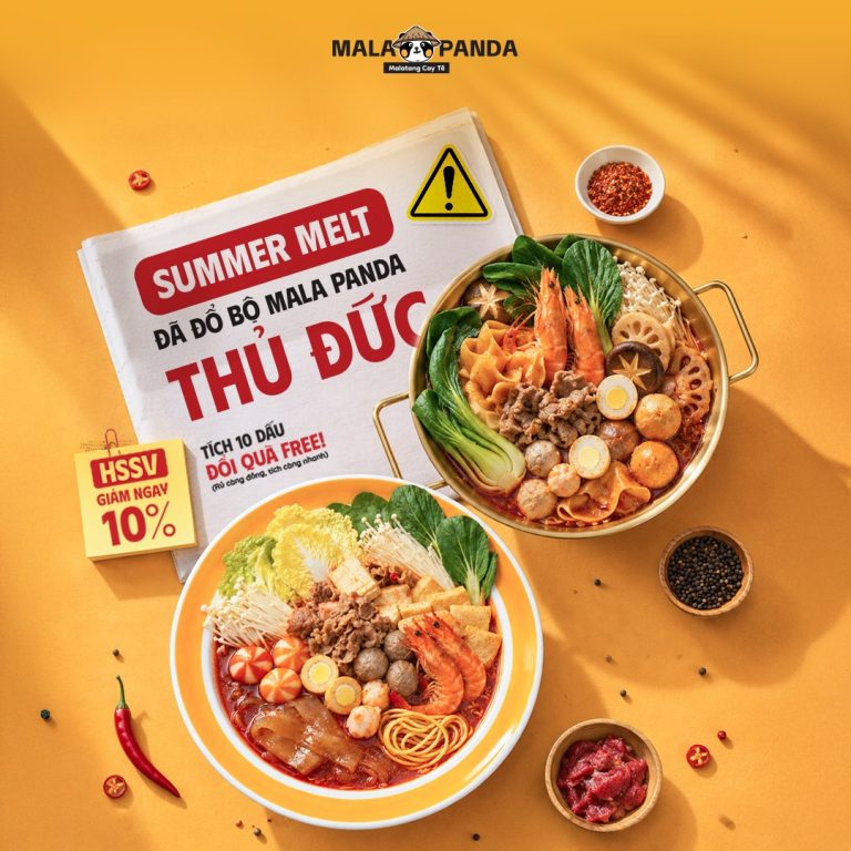 Ghé Mala Panda Thủ Đức Săn "Summer Melt" Hấp dẫn